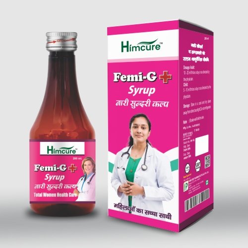 Himcure Femi-G Plus Syrup | Women Care Syrup | 200 ml Syrup