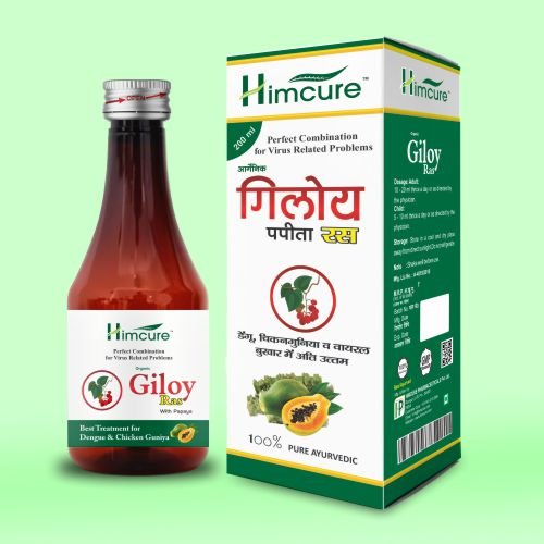 Himcure Giloy Ras | Immunity Booster | Platelets Improver | 200 ml Pack