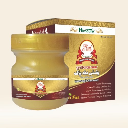 Himcure Red Horse Pushtidatta Pak | Majoon Chatni | Power Energy Booster | Only for Men | 100 gm Pack