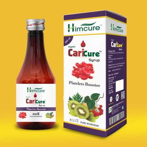 Himcure Caricure Syrup | Platelets Count Syrup | 200 ml Pack