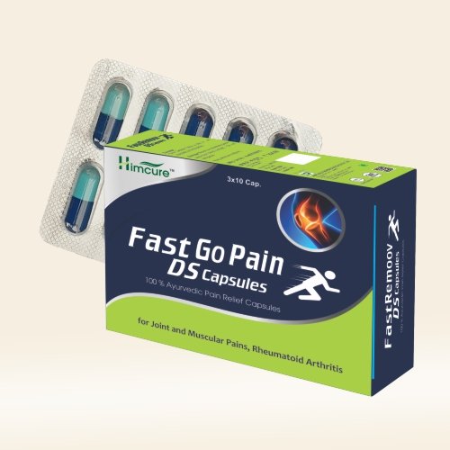 Himcure Fast-Go-Pain DS Capsule | Ortho Care Capsule | Joint pain Capsule | 30 Capsules Pack