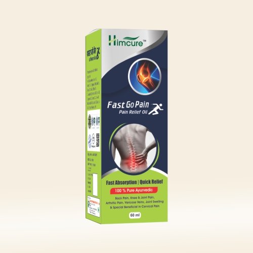 Himcure Fast-Go-Pain Joint Oil | Ortho Care Oil | 60 ml Pack