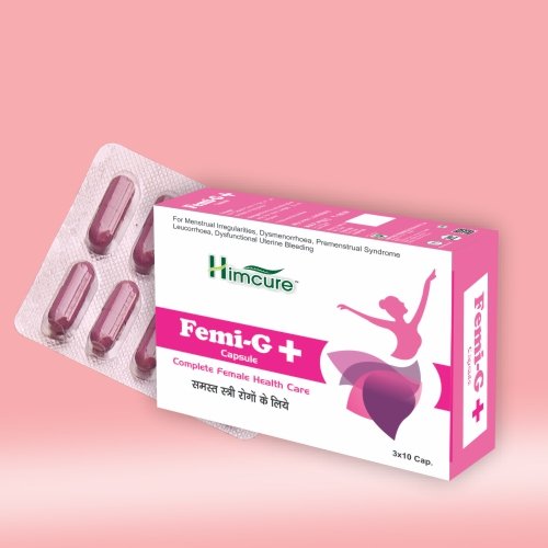 Himcure Femi-G Plus Capsule | Women Care Capsule | 30 Capsules Pack