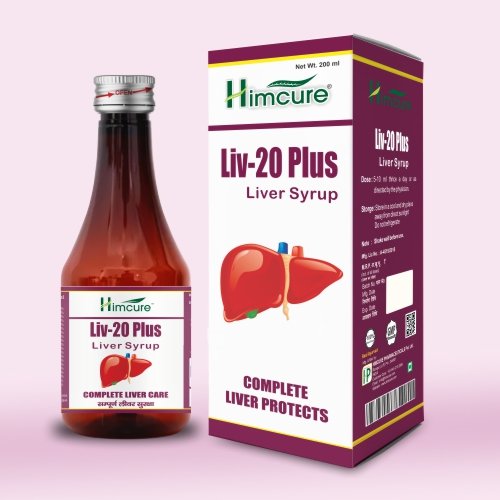 Himcure Liv-20 Plus Syrup | Liver Tonic | 200 ml Pack