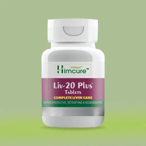 Himcure Liv-20 Plus Tablets | Healthy Liver | Ayurvedic Product | 100 Tablets Pack