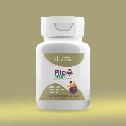 Himcure Piles Relief Capsules | Hemorrhoid Care | 30 Capsule Pack