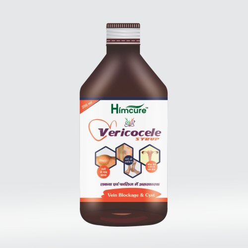 Himcure Vericocele Syrup | Vein Health & Recovery Naturally | 200 ml Pack
